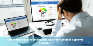 man with poor credit